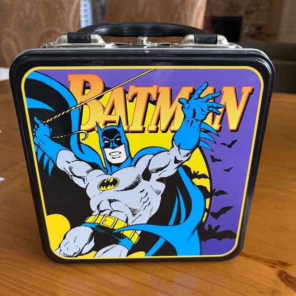 Batman Other - Retro Vintage Batman Tin Lunchbox